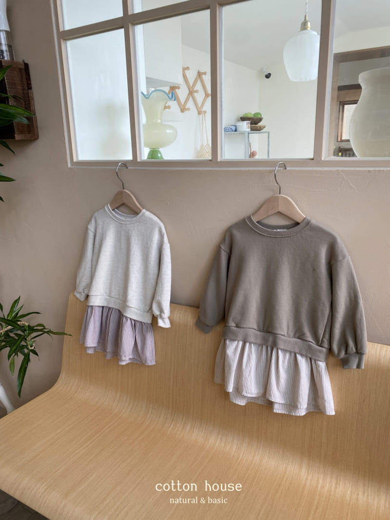 Cotton House - Korean Children Fashion - #Kfashion4kids - Back Slir Layered One-piece - 10