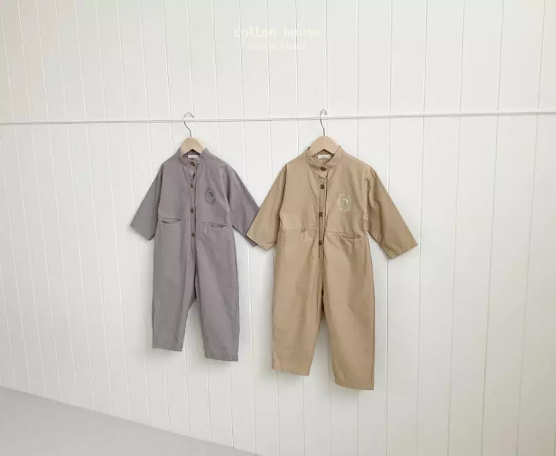 Cotton House - Korean Children Fashion - #childrensboutique - Cover Jumpsuit - 6