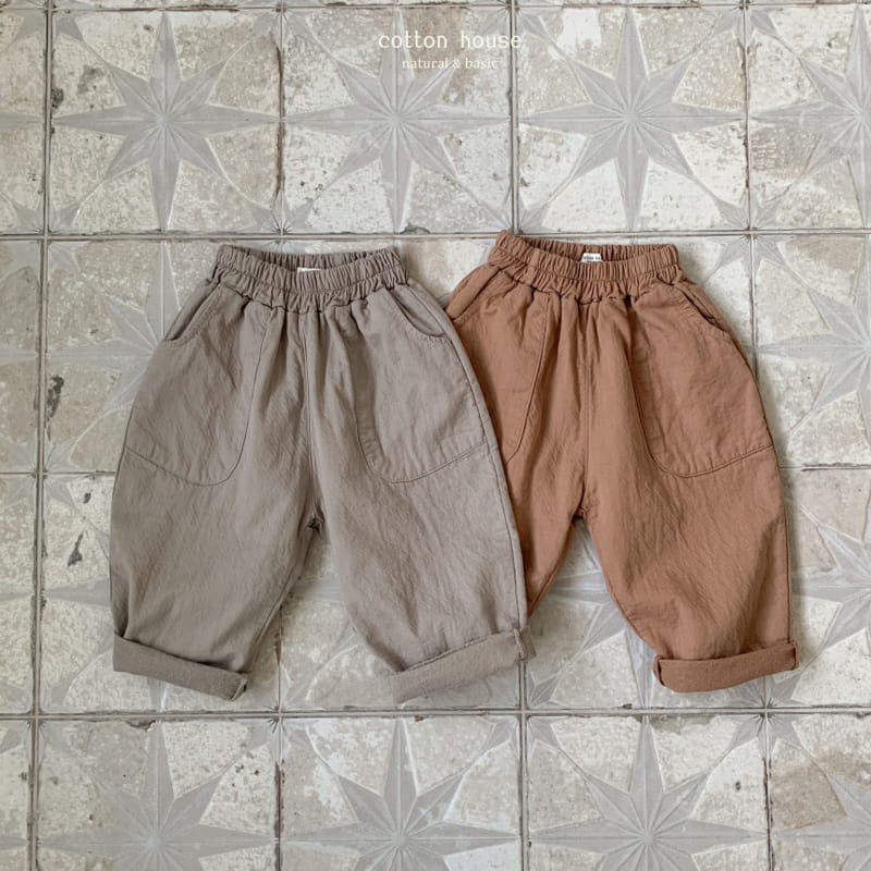 Cotton House - Korean Children Fashion - #childrensboutique - Big Pocket Pants