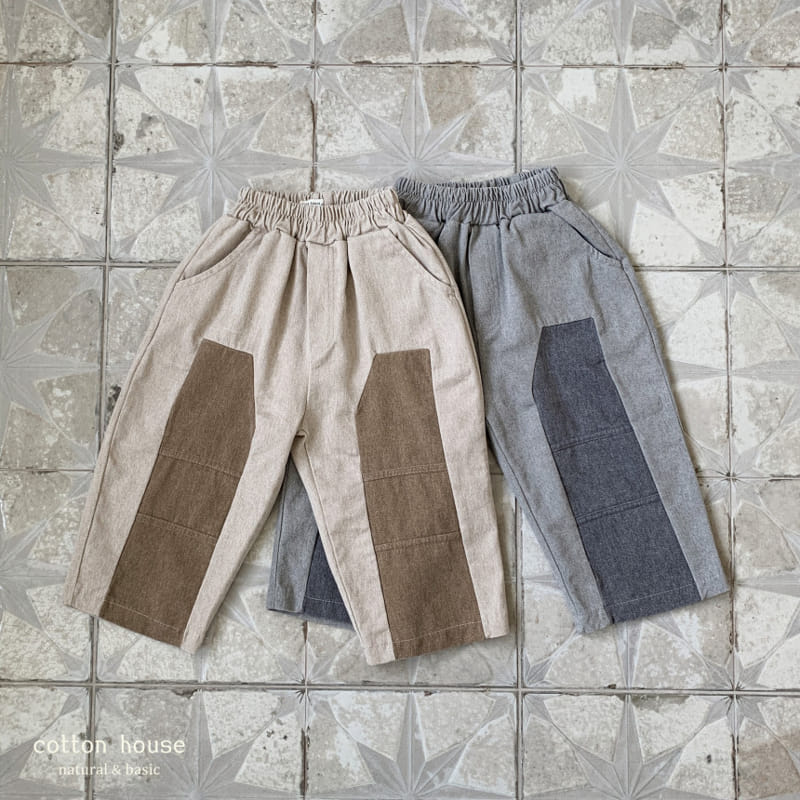 Cotton House - Korean Children Fashion - #kidsshorts - Color Twill Pants - 8