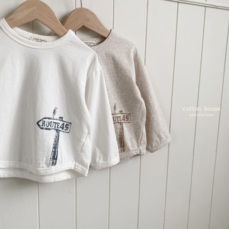 Cotton House - Korean Children Fashion - #minifashionista - Route Piping Tee - 6