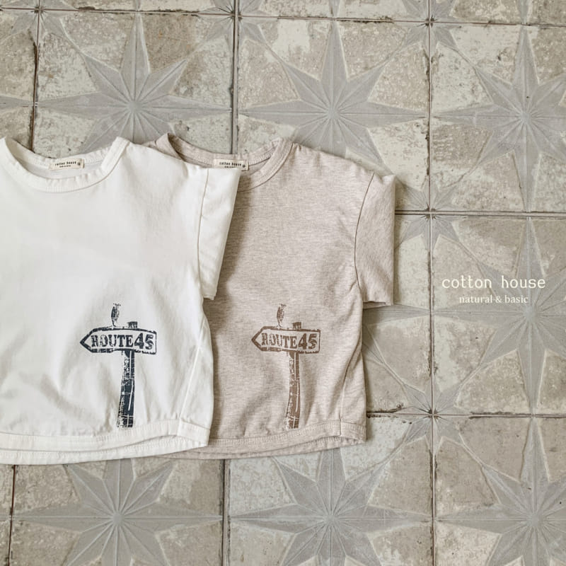 Cotton House - Korean Children Fashion - #prettylittlegirls - Route Piping Tee - 7