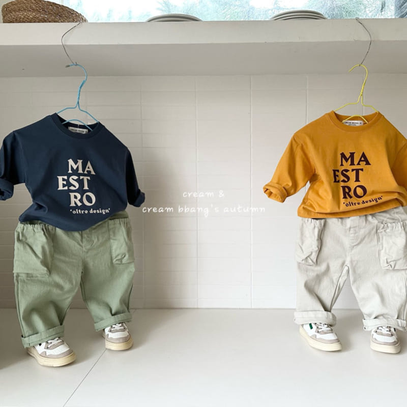 Cream Bbang - Korean Children Fashion - #childofig - Mae Tee - 11