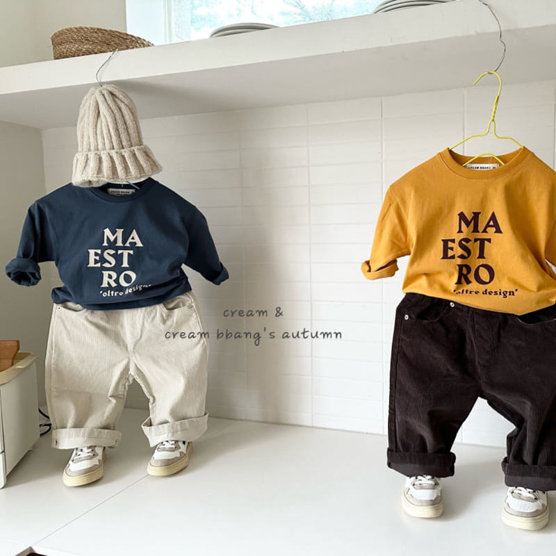 Cream Bbang - Korean Children Fashion - #childofig - Mae Tee - 12