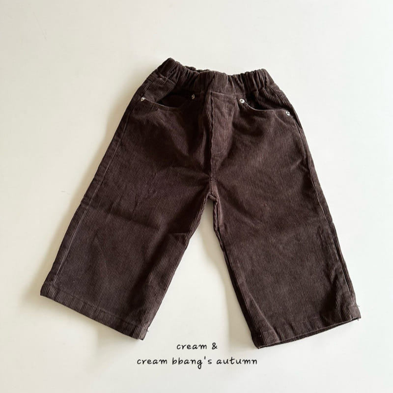 Cream Bbang - Korean Children Fashion - #childofig - Rib Pants - 10