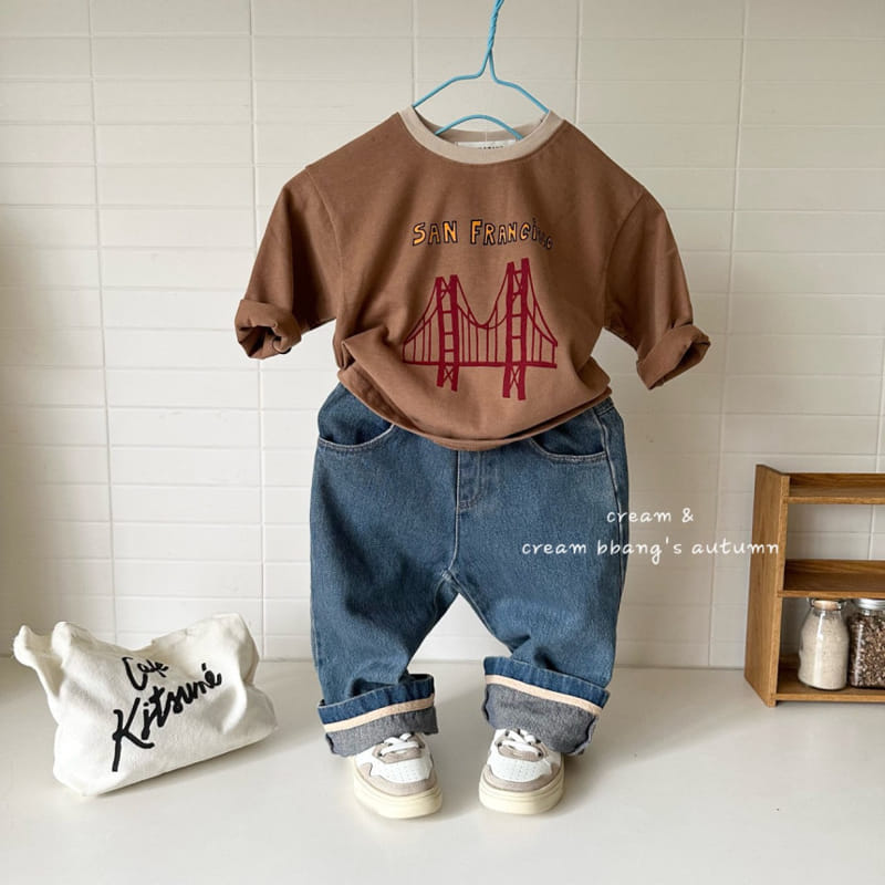 Cream Bbang - Korean Children Fashion - #designkidswear - Dusty Pants - 8