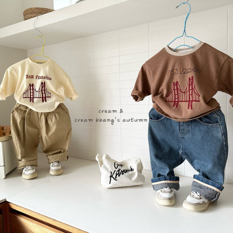 Cream Bbang - Korean Children Fashion - #childrensboutique - Two Tuck Pants - 4