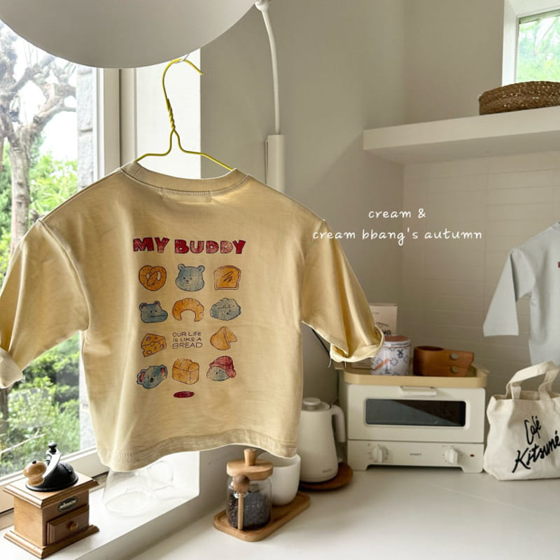 Cream Bbang - Korean Children Fashion - #kidsshorts - My Bird Tee