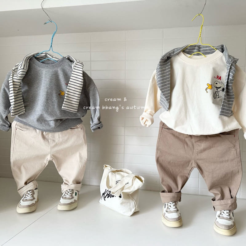 Cream Bbang - Korean Children Fashion - #kidsstore - Joy Pants - 10