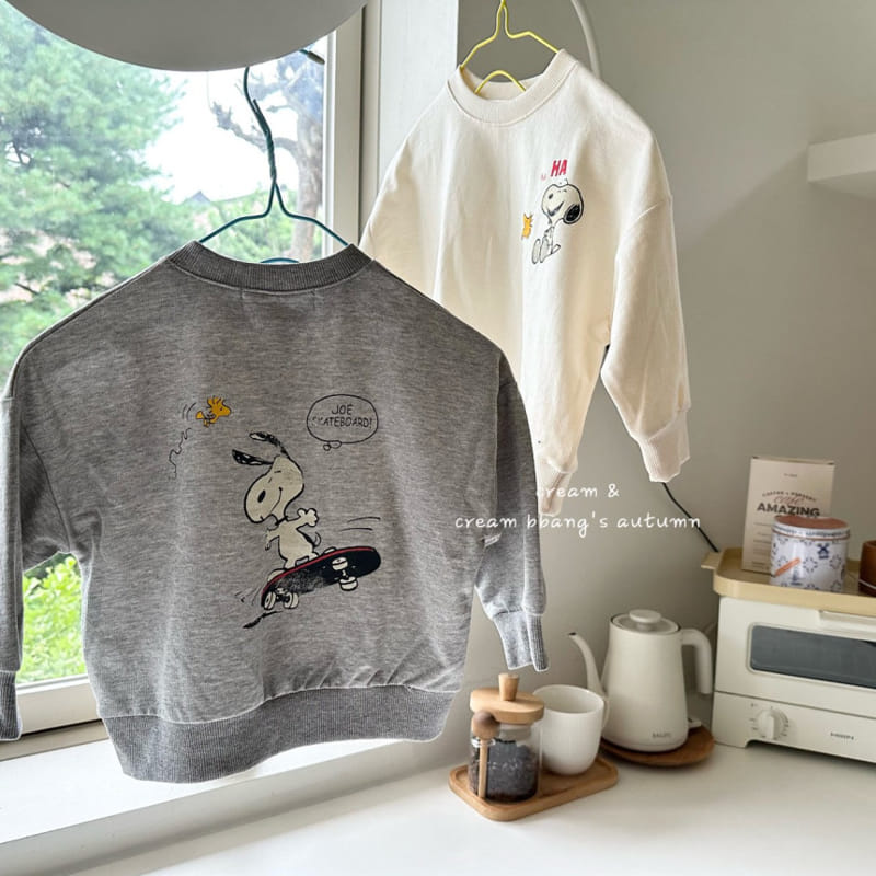 Cream Bbang - Korean Children Fashion - #littlefashionista - Skate Board Sweatshirt - 6