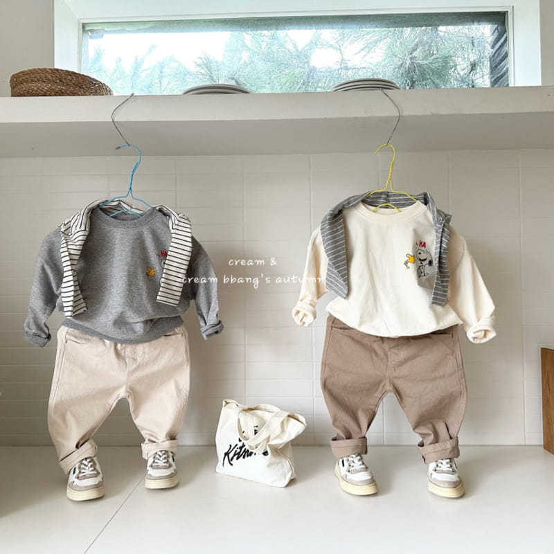 Cream Bbang - Korean Children Fashion - #stylishchildhood - Skate Board Sweatshirt - 12