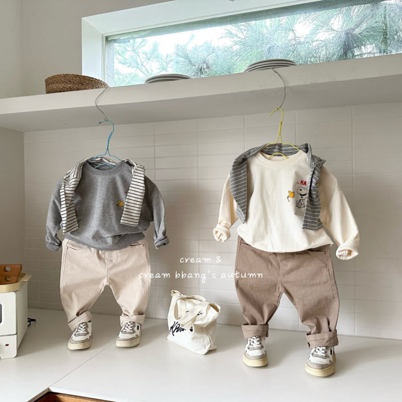 Cream Bbang - Korean Children Fashion - #todddlerfashion - Joy Pants