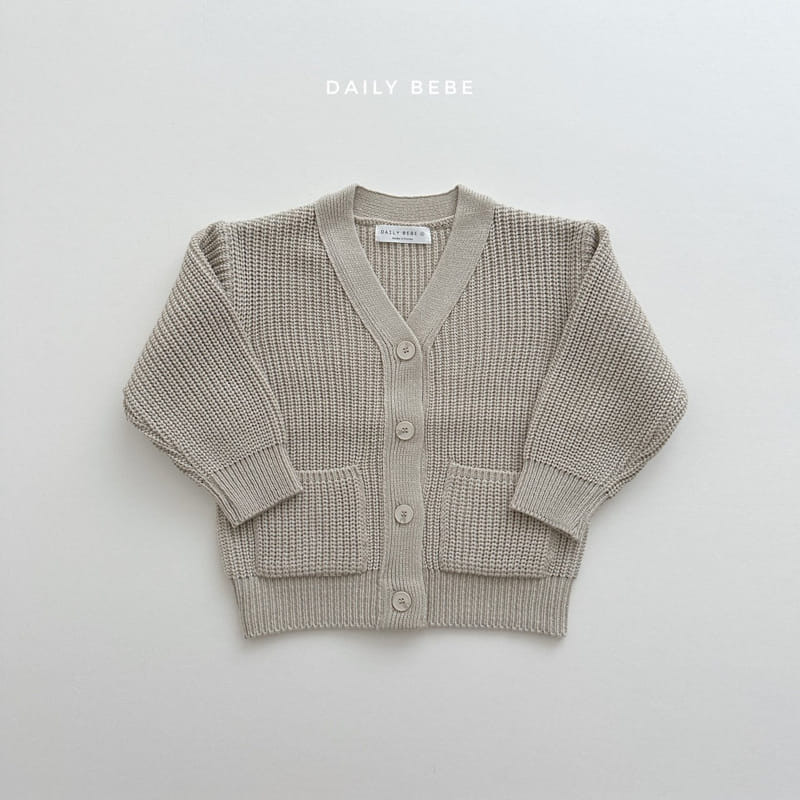 Daily Bebe - Korean Children Fashion - #Kfashion4kids - Fall Hazzi Cardigan