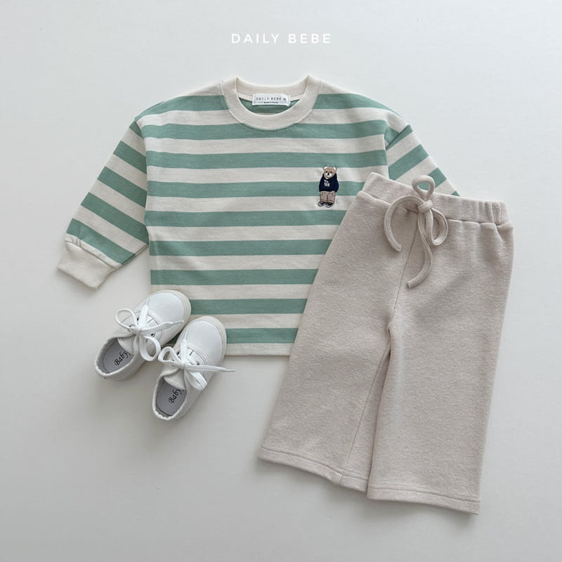 Daily Bebe - Korean Children Fashion - #childofig - Bear Tee - 5