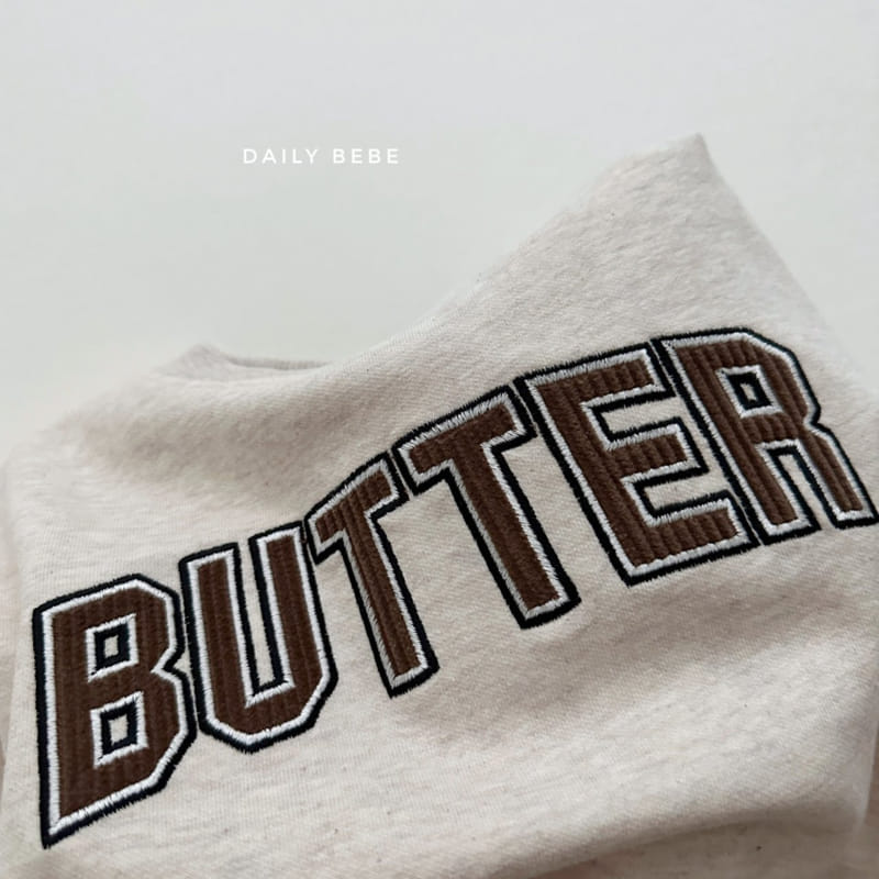 Daily Bebe - Korean Children Fashion - #childofig - Butter Sweatshirt - 4