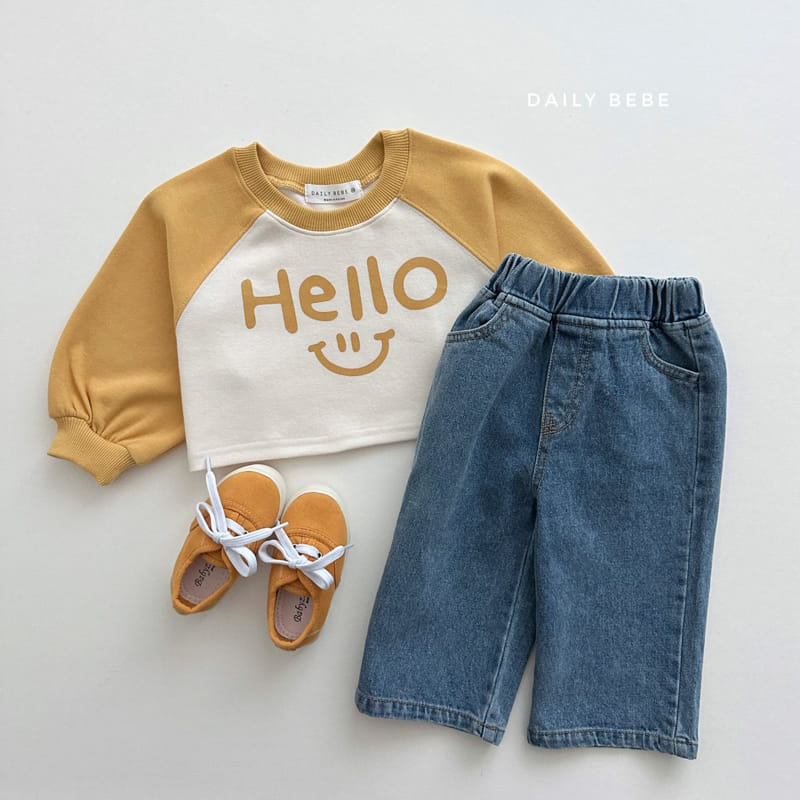 Daily Bebe - Korean Children Fashion - #childofig - Wide Jeans - 4