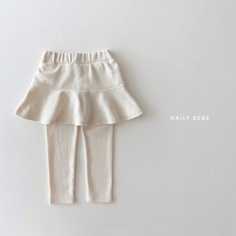 Daily Bebe - Korean Children Fashion - #childrensboutique - Skirt Leggings