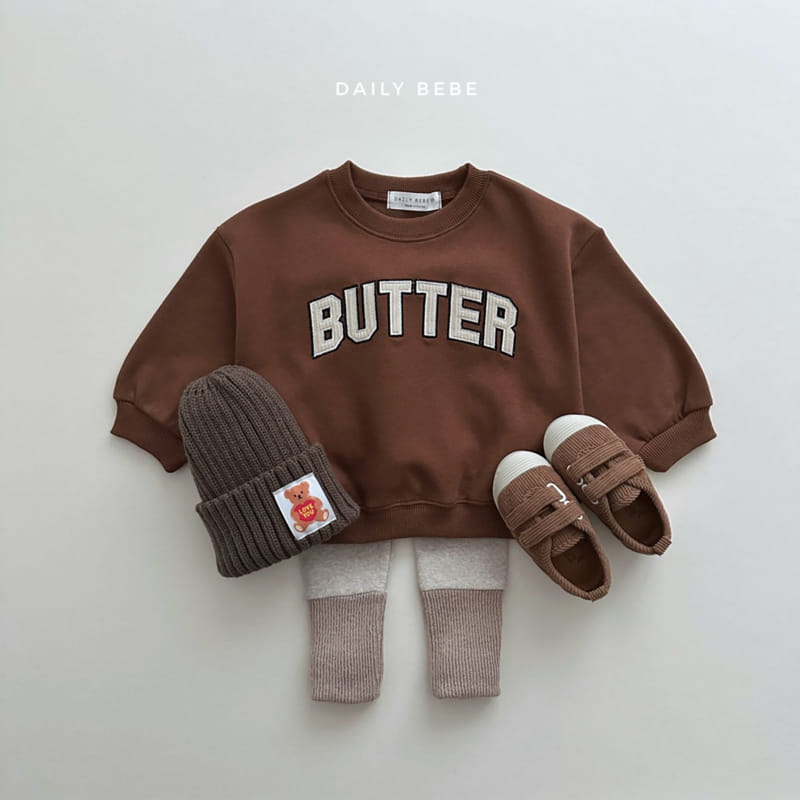 Daily Bebe - Korean Children Fashion - #designkidswear - Butter Sweatshirt - 6