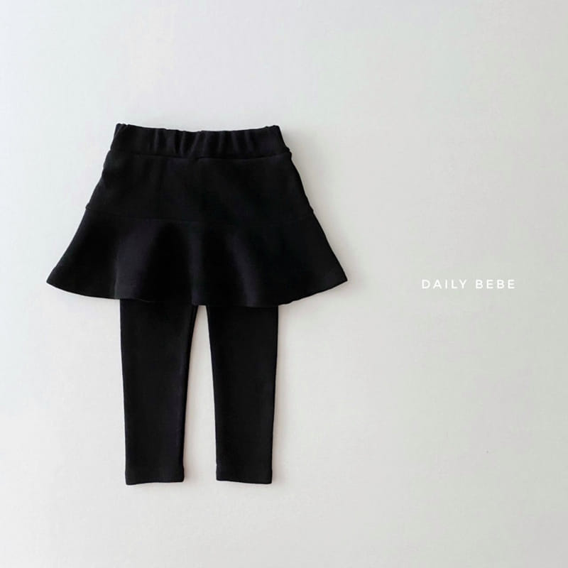 Daily Bebe - Korean Children Fashion - #discoveringself - Skirt Leggings - 3