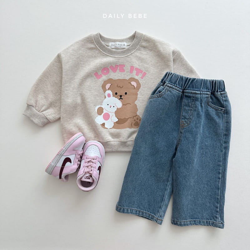 Daily Bebe - Korean Children Fashion - #fashionkids - Wide Jeans - 7