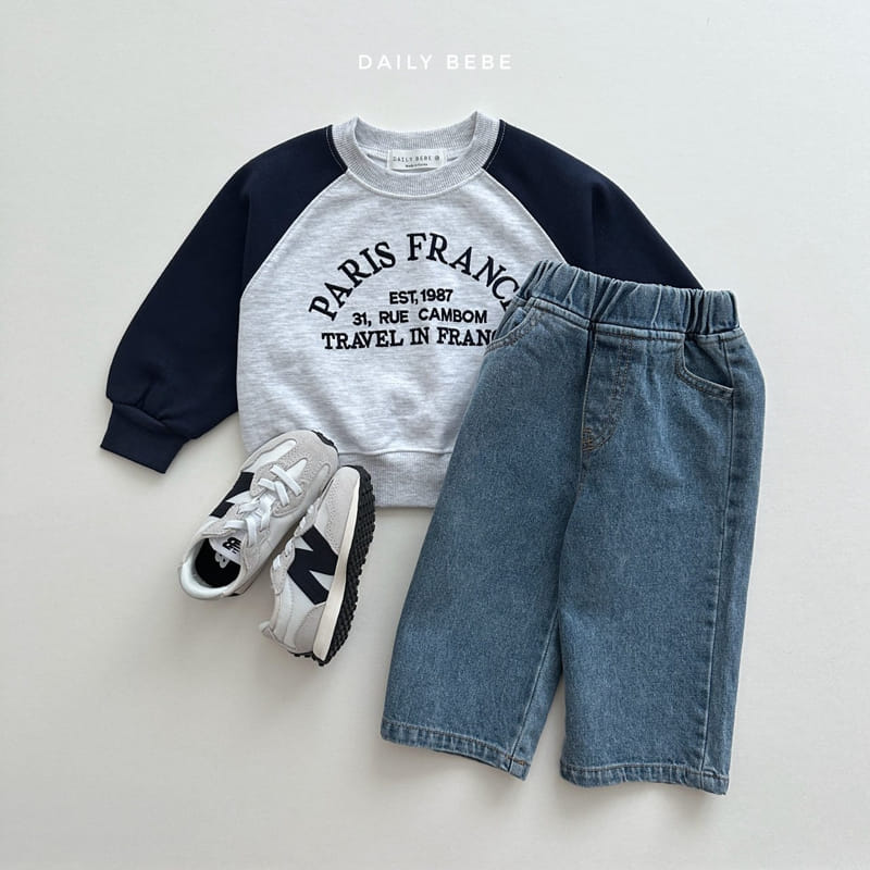 Daily Bebe - Korean Children Fashion - #kidsshorts - Wide Jeans - 8