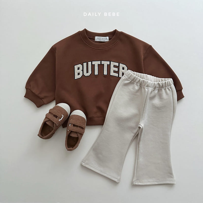 Daily Bebe - Korean Children Fashion - #kidsshorts - Butter Sweatshirt - 9