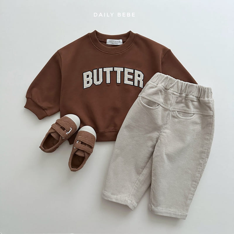 Daily Bebe - Korean Children Fashion - #kidsstore - Butter Sweatshirt - 10