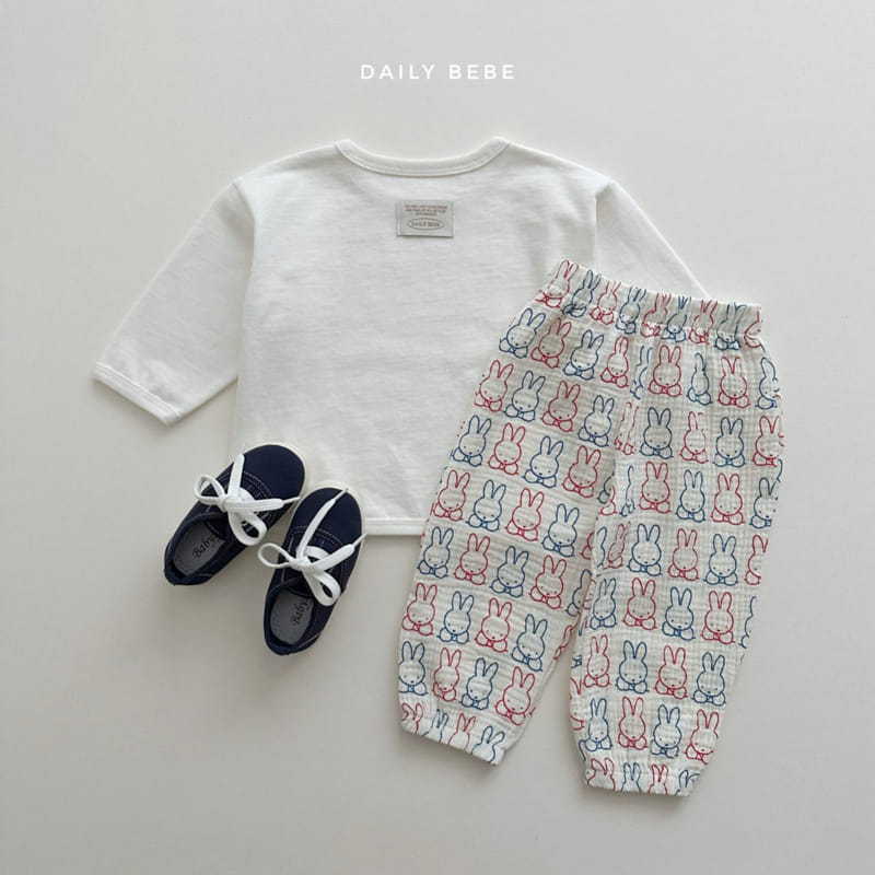 Daily Bebe - Korean Children Fashion - #littlefashionista - Toktok Piping Tee - 4