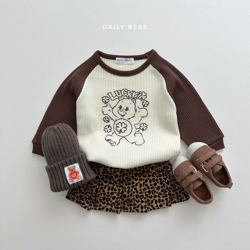 Daily Bebe - Korean Children Fashion - #minifashionista - Waffle Tee - 3