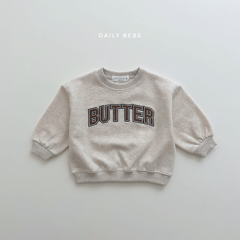 Daily Bebe - Korean Children Fashion - #minifashionista - Butter Sweatshirt