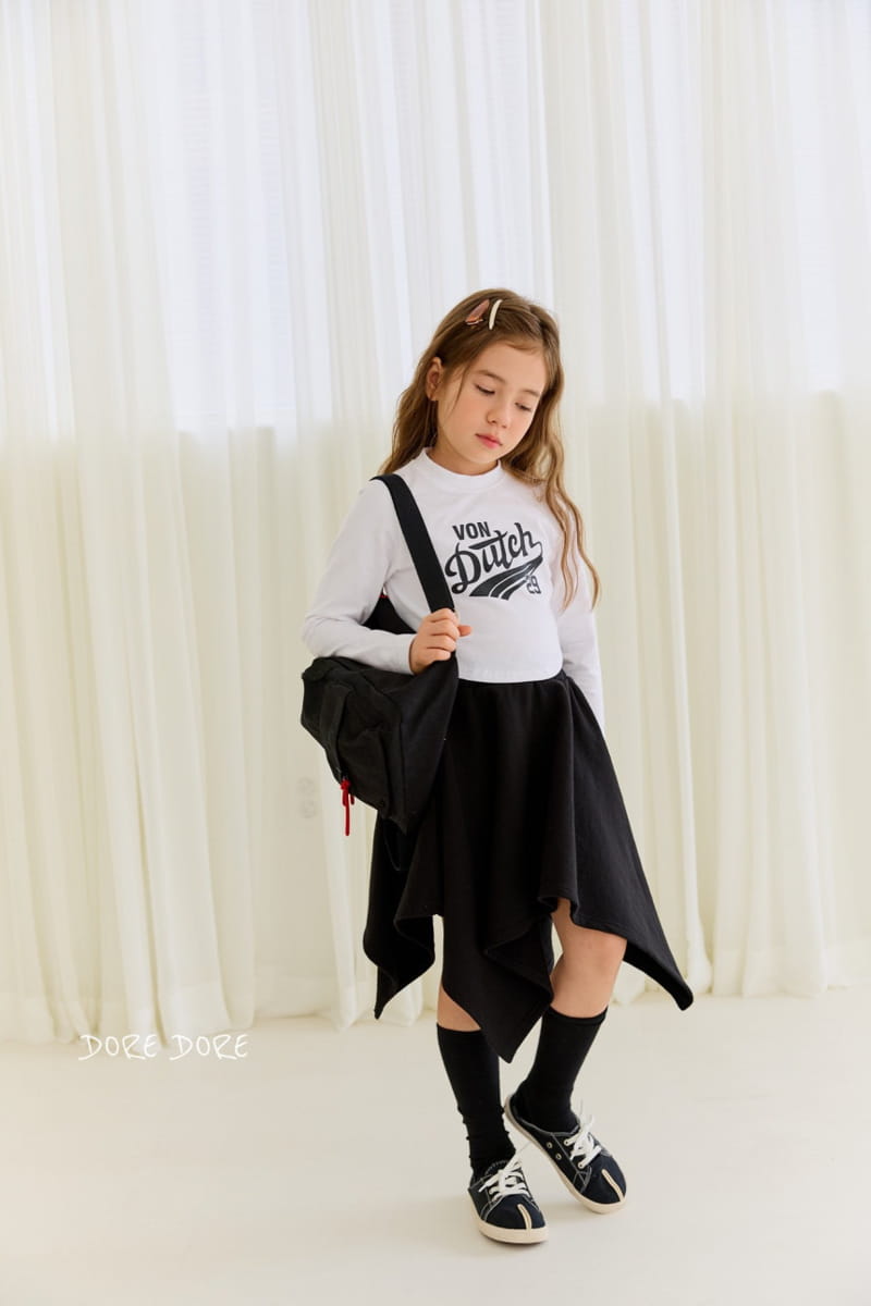 Dore Dore - Korean Children Fashion - #Kfashion4kids - Dochi Crop Tee - 6