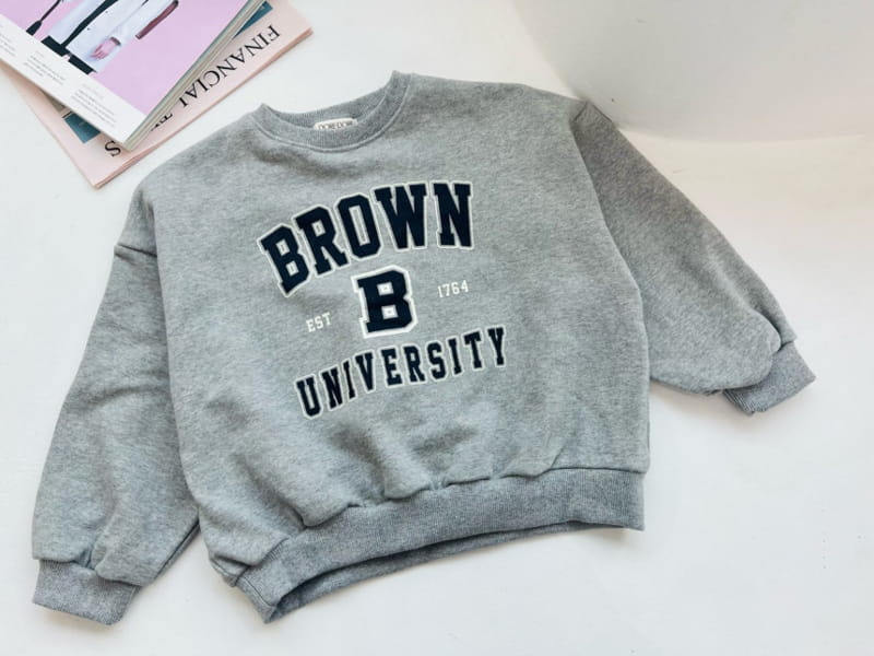 Dore Dore - Korean Children Fashion - #Kfashion4kids - B Brown Sweatshirt - 10