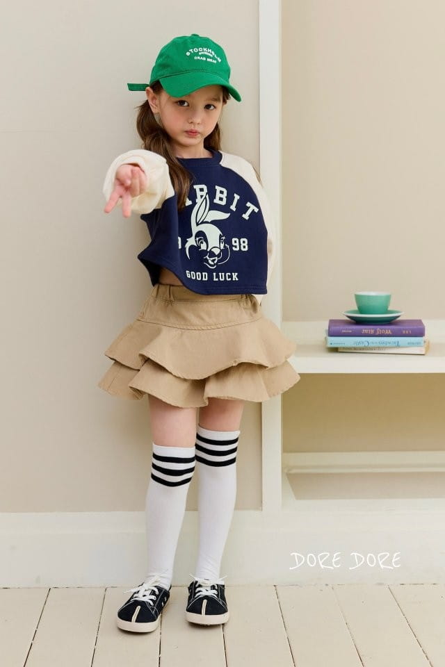 Dore Dore - Korean Children Fashion - #Kfashion4kids - Cancan Skirt Pants - 3