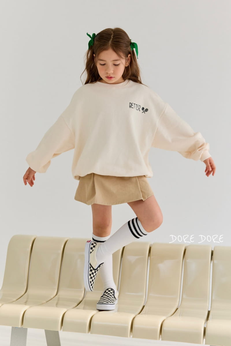 Dore Dore - Korean Children Fashion - #childofig - Butter Tennis Sweatshirt - 7