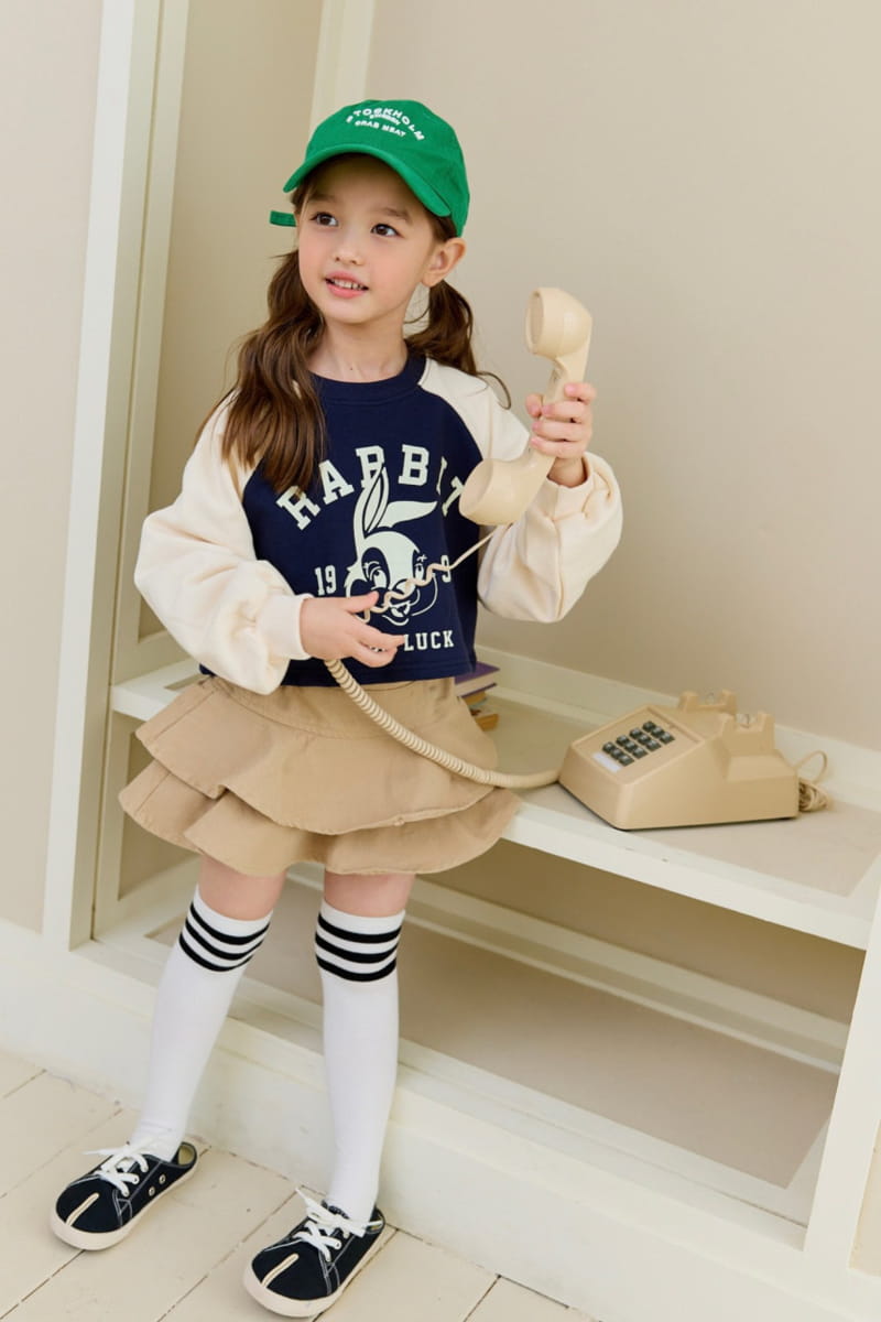 Dore Dore - Korean Children Fashion - #childofig - Rabbit Raglan Sweatshirt - 6