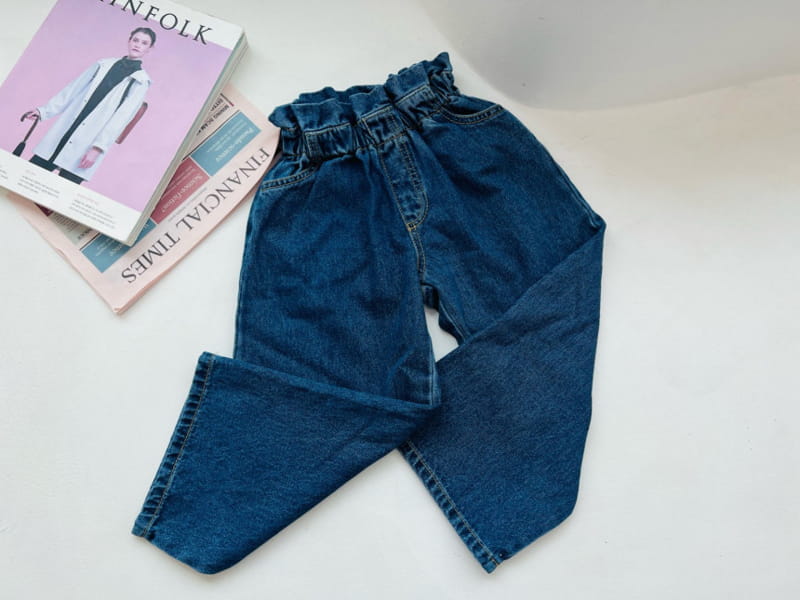 Dore Dore - Korean Children Fashion - #childofig - Band Shirring Jeans - 8