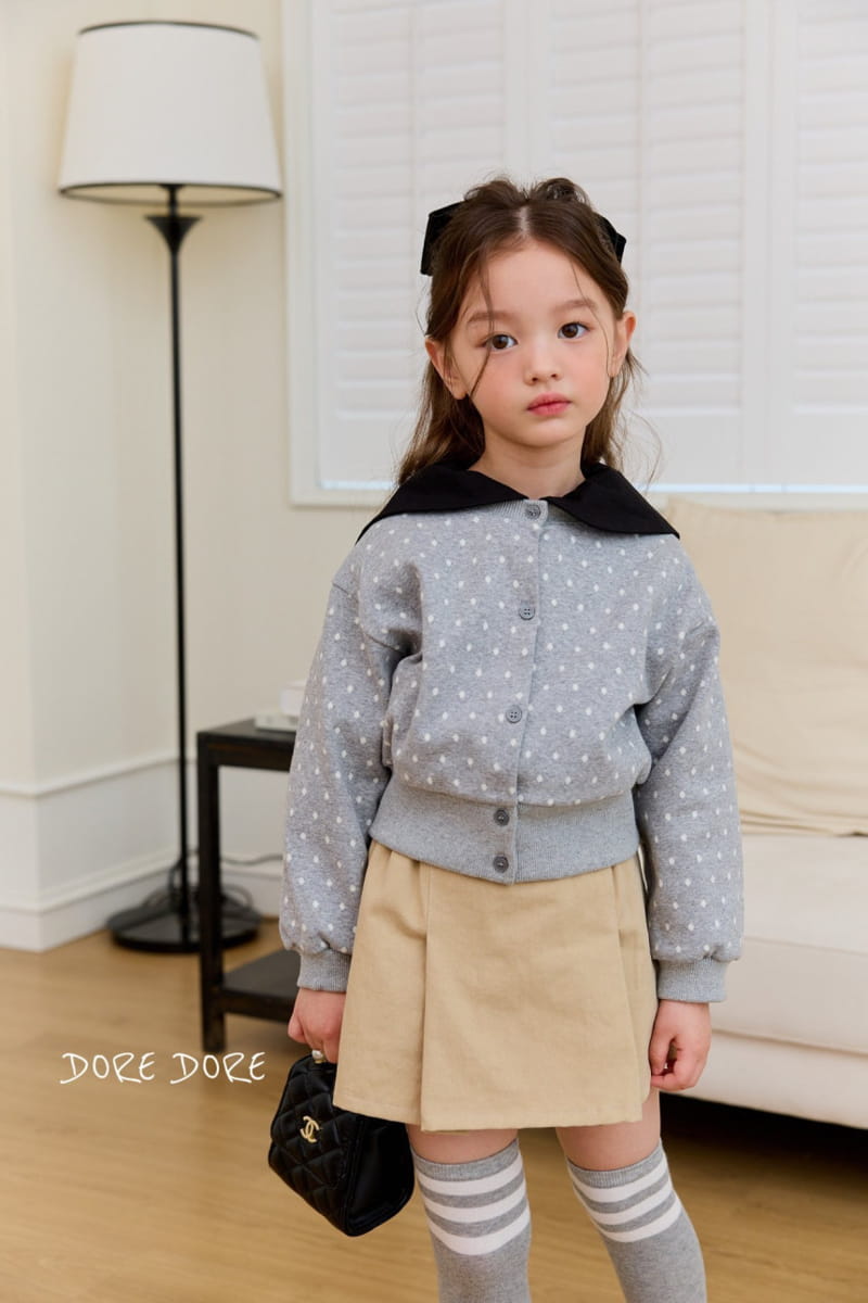 Dore Dore - Korean Children Fashion - #childofig - Dot Cardigan - 3