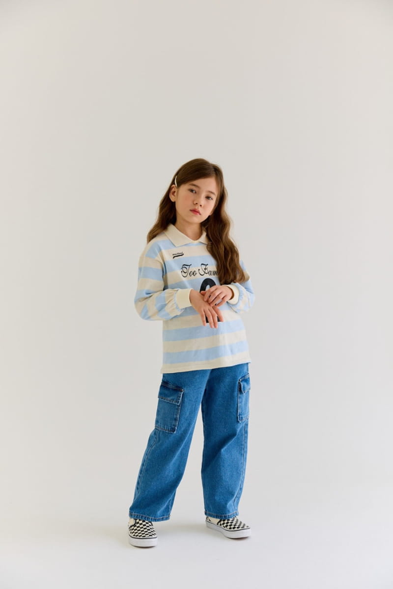 Dore Dore - Korean Children Fashion - #childofig - 2 Stripes Tee - 5