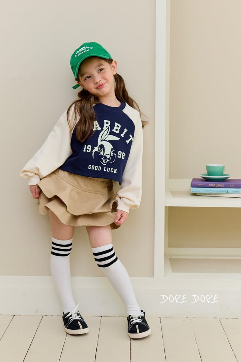 Dore Dore - Korean Children Fashion - #childrensboutique - Rabbit Raglan Sweatshirt - 7