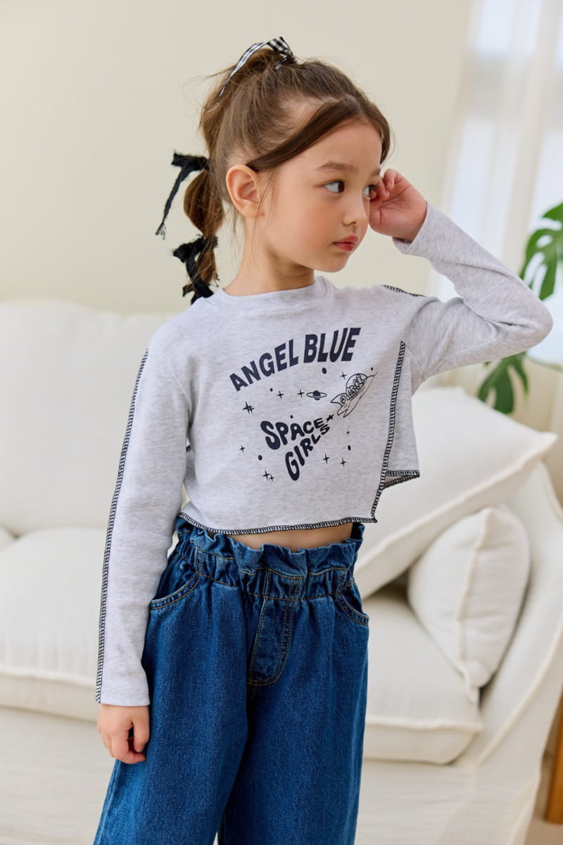 Dore Dore - Korean Children Fashion - #childofig - Rib U nbal Crop Tee - 4