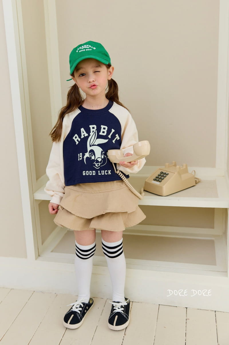 Dore Dore - Korean Children Fashion - #designkidswear - Rabbit Raglan Sweatshirt - 8