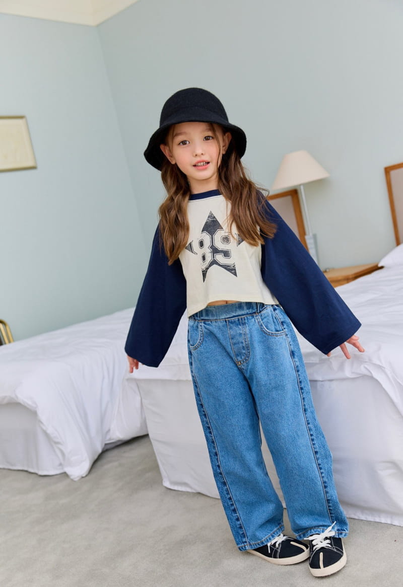 Dore Dore - Korean Children Fashion - #designkidswear - Color Wide Jeans - 10