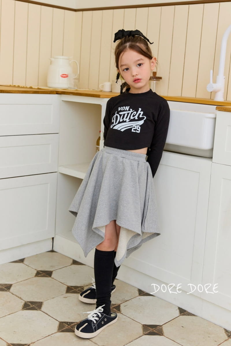 Dore Dore - Korean Children Fashion - #designkidswear - Terry Frea Skirt Pants - 11