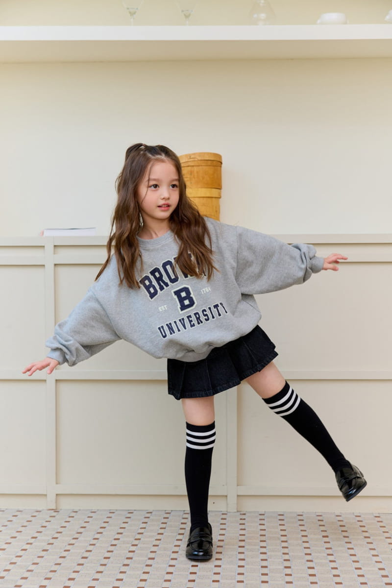 Dore Dore - Korean Children Fashion - #discoveringself - B Brown Sweatshirt - 5