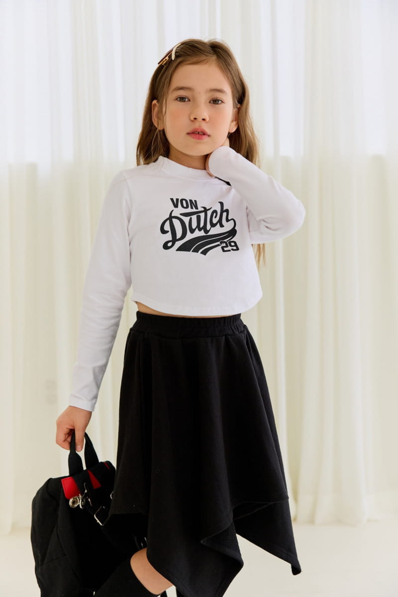 Dore Dore - Korean Children Fashion - #fashionkids - Dochi Crop Tee - 2