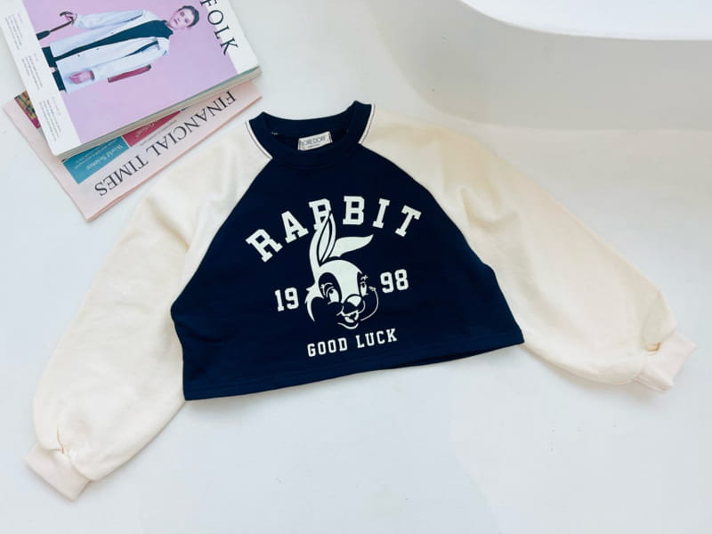 Dore Dore - Korean Children Fashion - #fashionkids - Rabbit Raglan Sweatshirt - 10