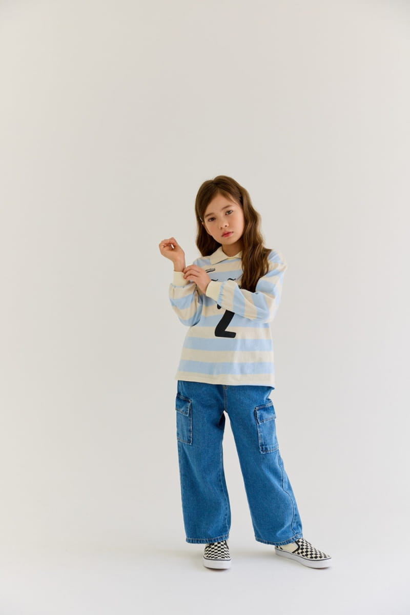 Dore Dore - Korean Children Fashion - #fashionkids - 2 Stripes Tee - 9