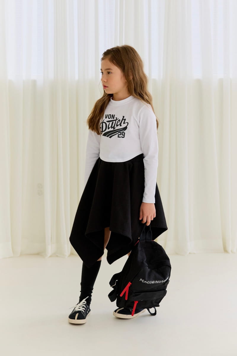 Dore Dore - Korean Children Fashion - #kidsshorts - Dochi Crop Tee - 3