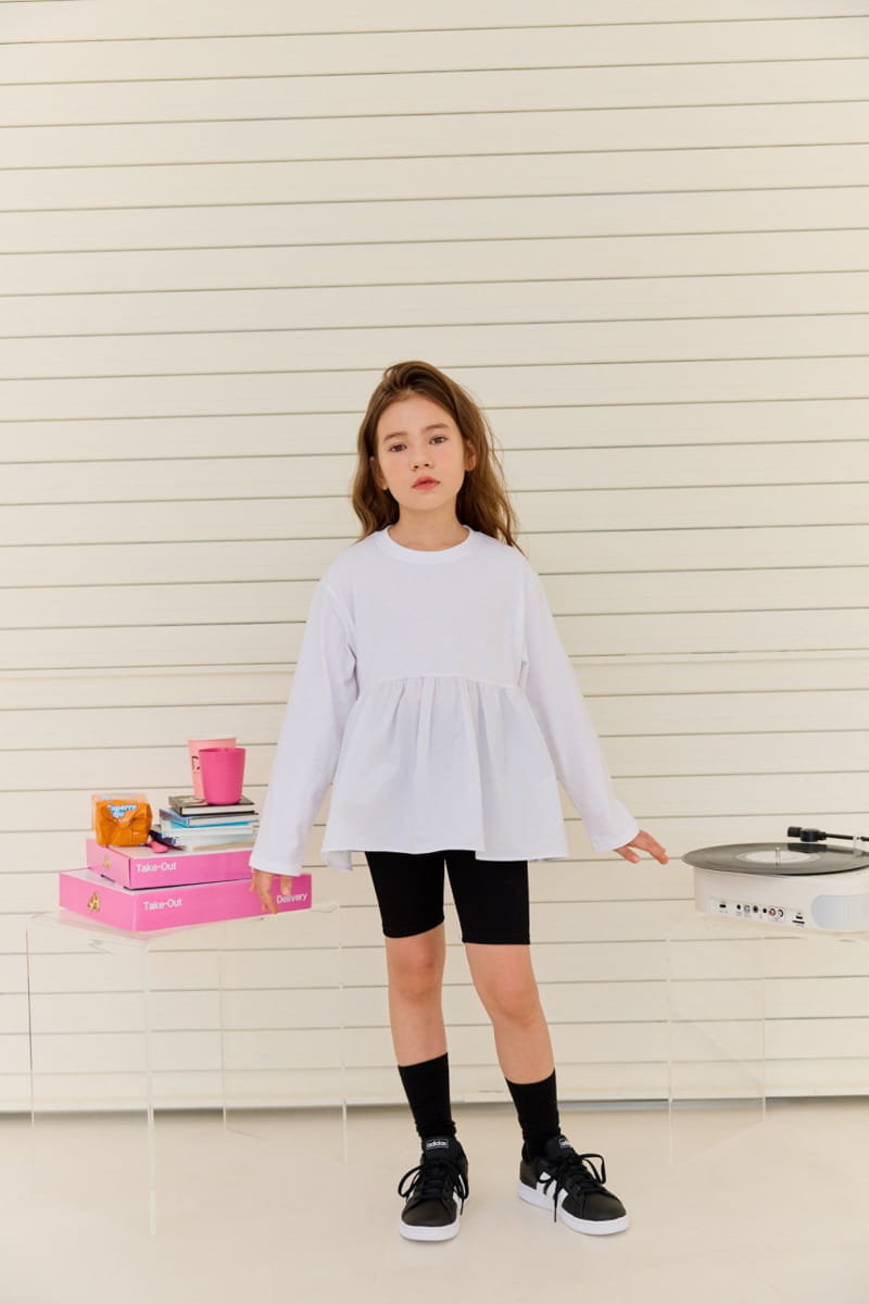 Dore Dore - Korean Children Fashion - #kidsshorts - Kitch Layered Tee - 5