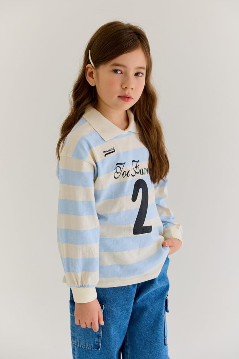 Dore Dore - Korean Children Fashion - #kidsshorts - 2 Stripes Tee - 10